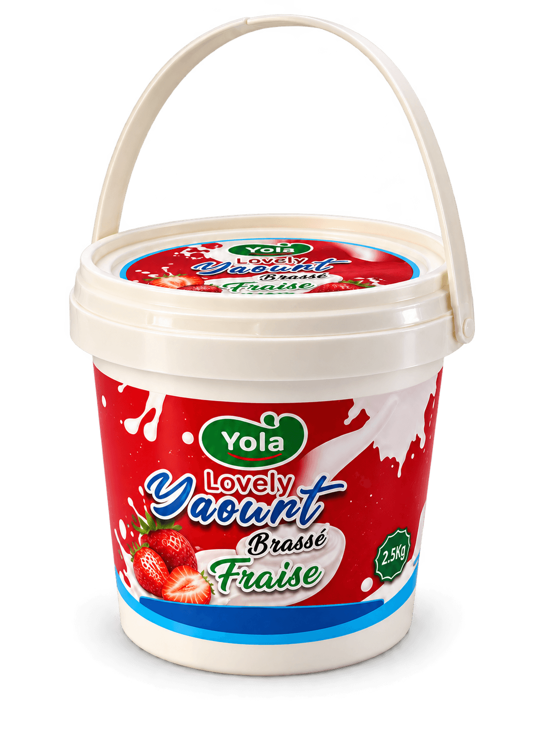 Stirred yogurt · Strawberry · 2,5 kg